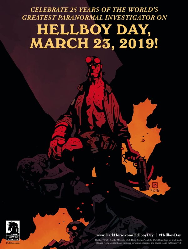 Dark Horse Comics Announces Hellboy Day Celebration in 2019