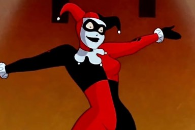 Harley Quinn posing in Batman The Animated Series