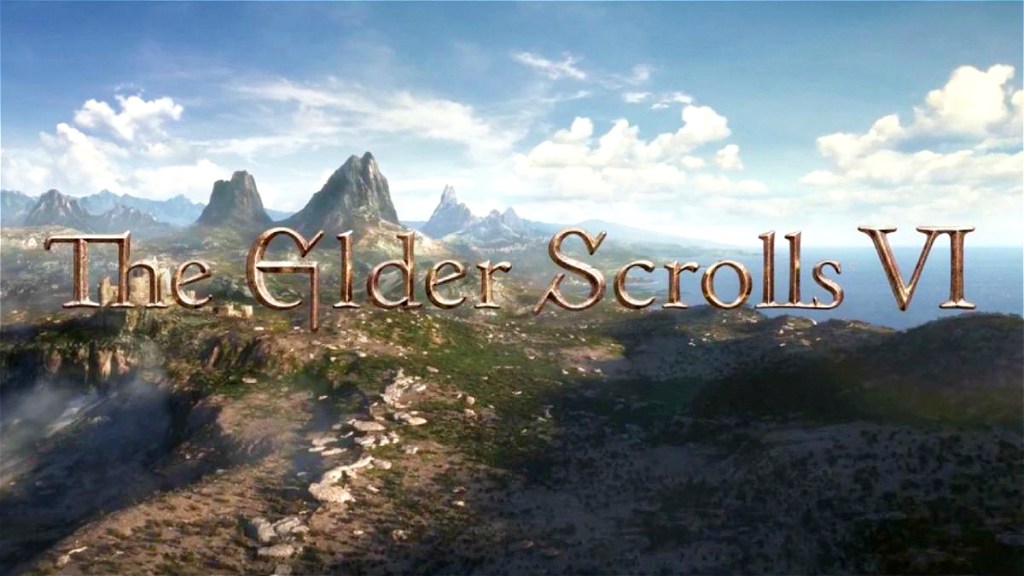 The Elder Scrolls VI key art and logo.