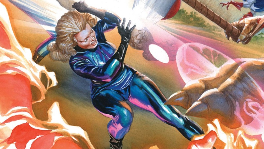 Sue Storm Invisible Woman Fantastic Four #12 Cover Cropped