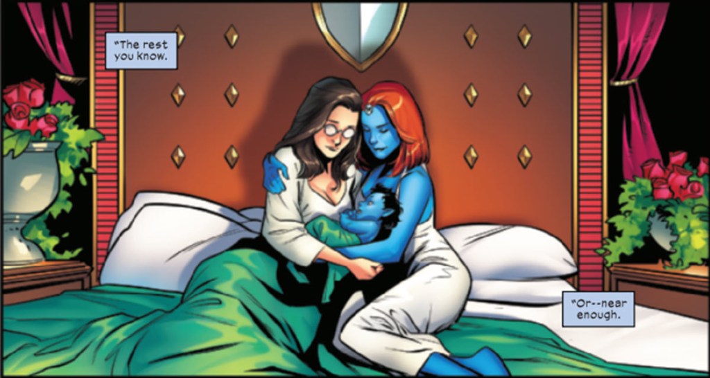 Destiny, Mystique and Nightcrawler