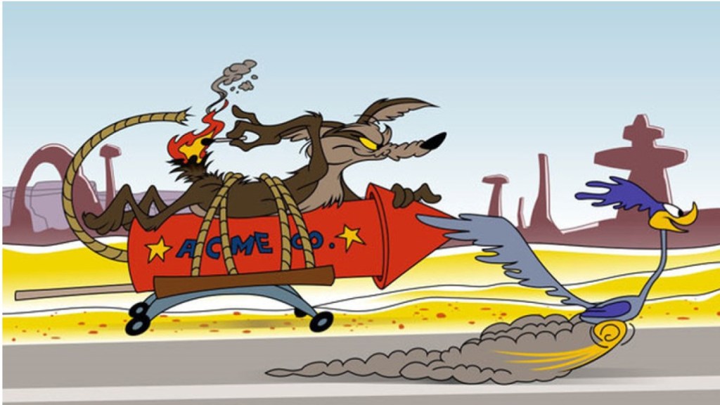 Wile E. Coyote and Road Runner