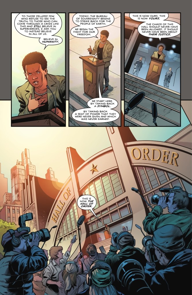 Amanda Waller and Hall of Order