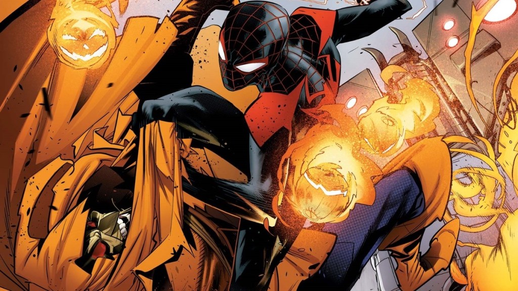 Hobgoblin fights Miles Morales Spider-Man