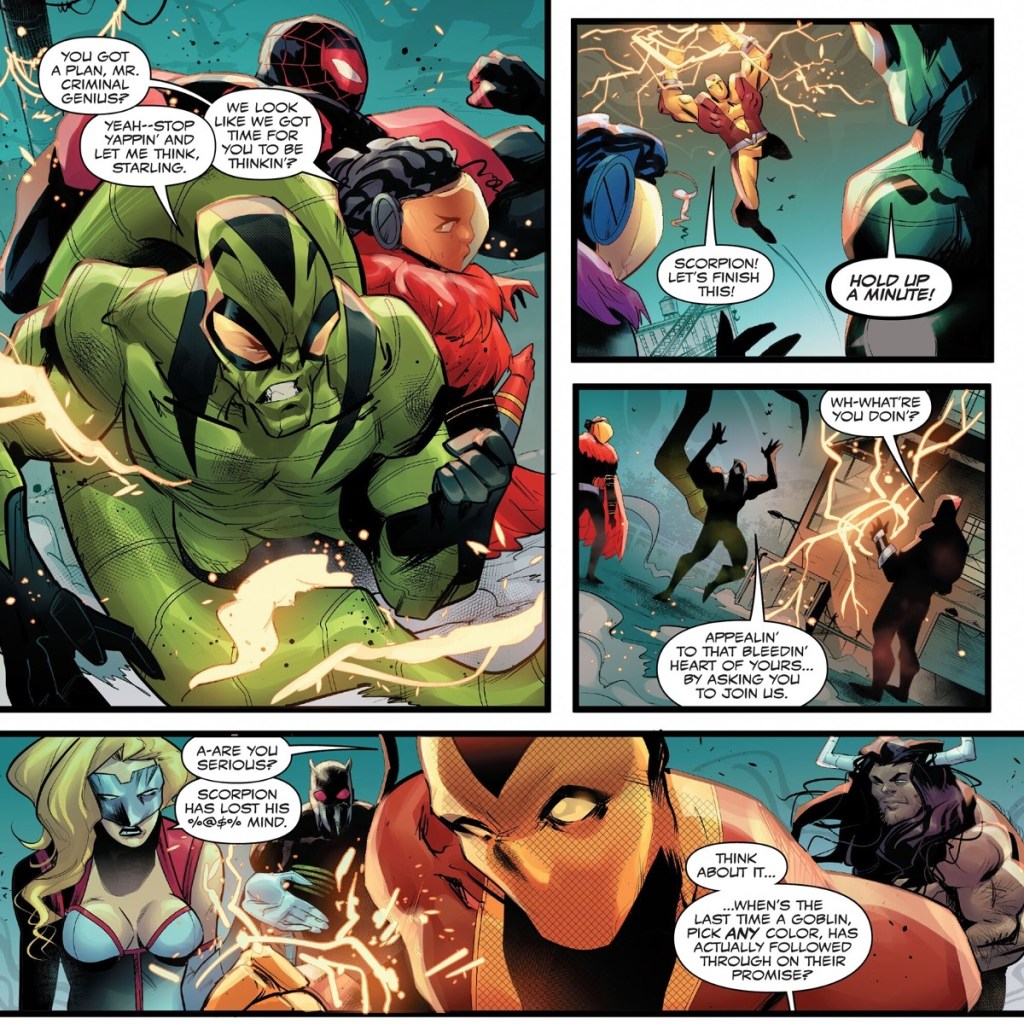 Scorpion Gets Villains To Change Sides in Miles Morales Spider-Man 16