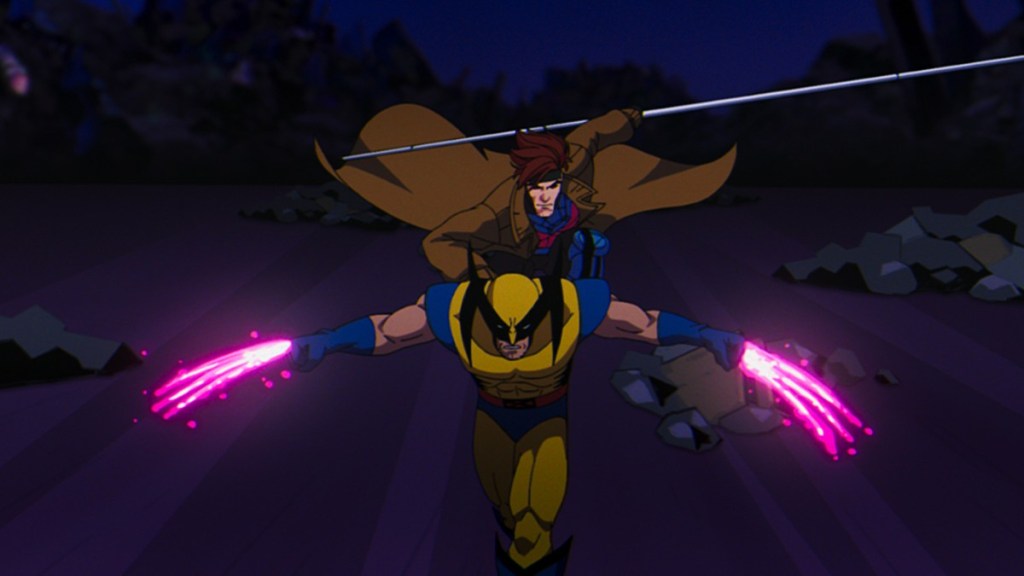 Gambit and Wolverine in X-Men '97