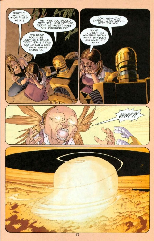 Death of Coagula in Doom Patrol Vol. 3 Issue 9