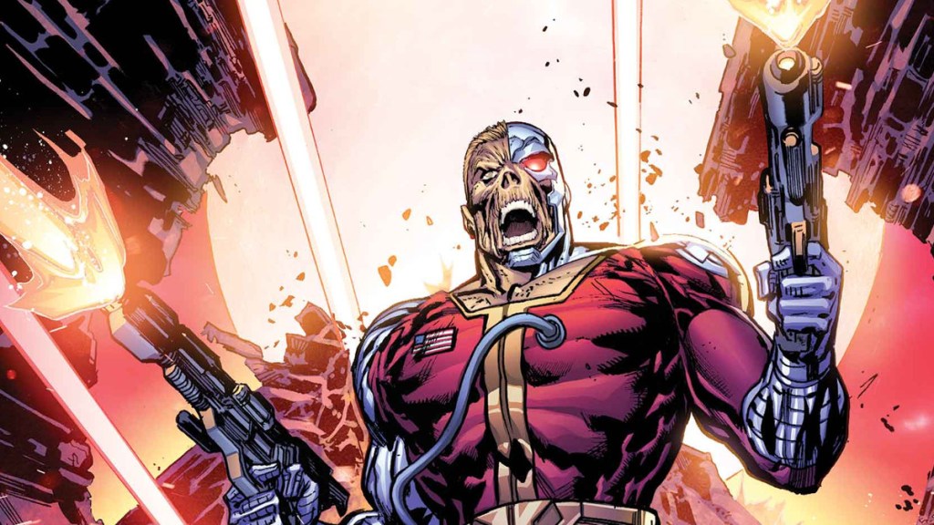 Deathlok 50th Annivesary Special Cover Cropped Ken Lashley