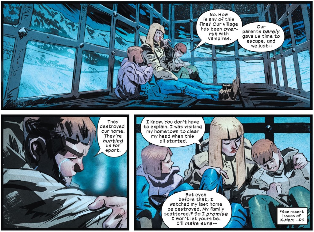 Magik and vampire captives in X-Men Blood Hunt special