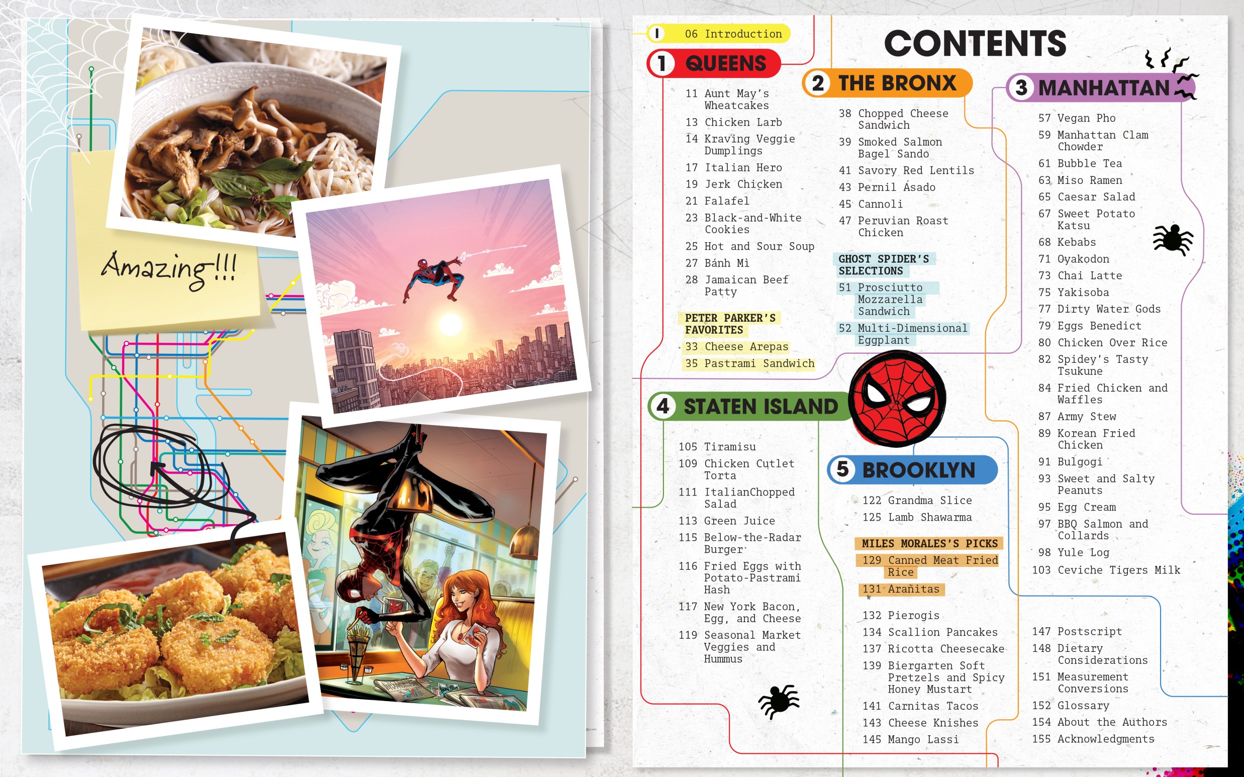 Exclusive Spider-Man: The Official Cookbook Excerpt Reveals Spider-Woman Bánh Mì Recipe