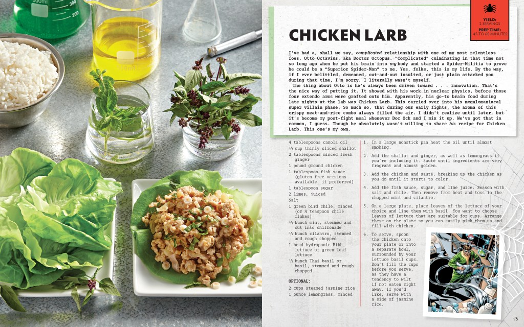 Exclusive Spider-Man: The Official Cookbook Excerpt Reveals Spider-Woman Bánh Mì Recipe