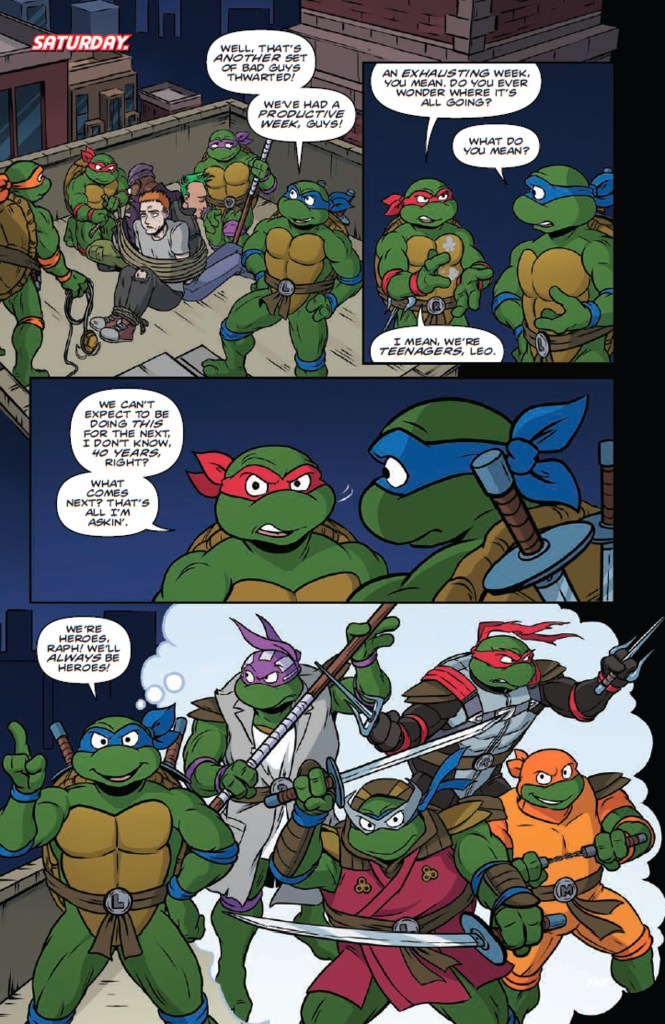 Teenage Mutant Nnja Turtles Saturday Morning Adventures by Sarah Myer