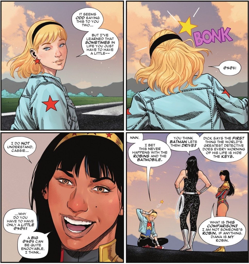 Wonder Girls Have Trouble With Invisible Jet in Wonder Woman 10