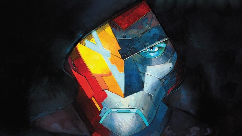 Infamous Iron Man 1 cover by Alex Maleev