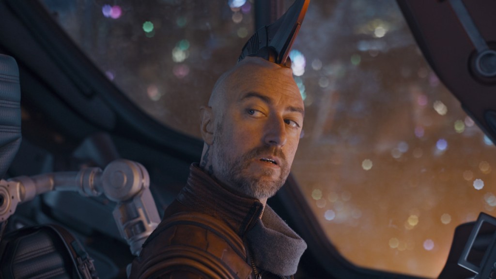 Sean Gunn as Kraglin in Guardians of the Galaxy