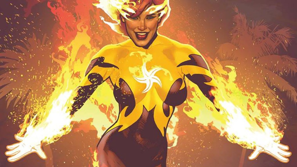 West Coast Avengers Cover 1 with Firestar by Adam Hughes cropped