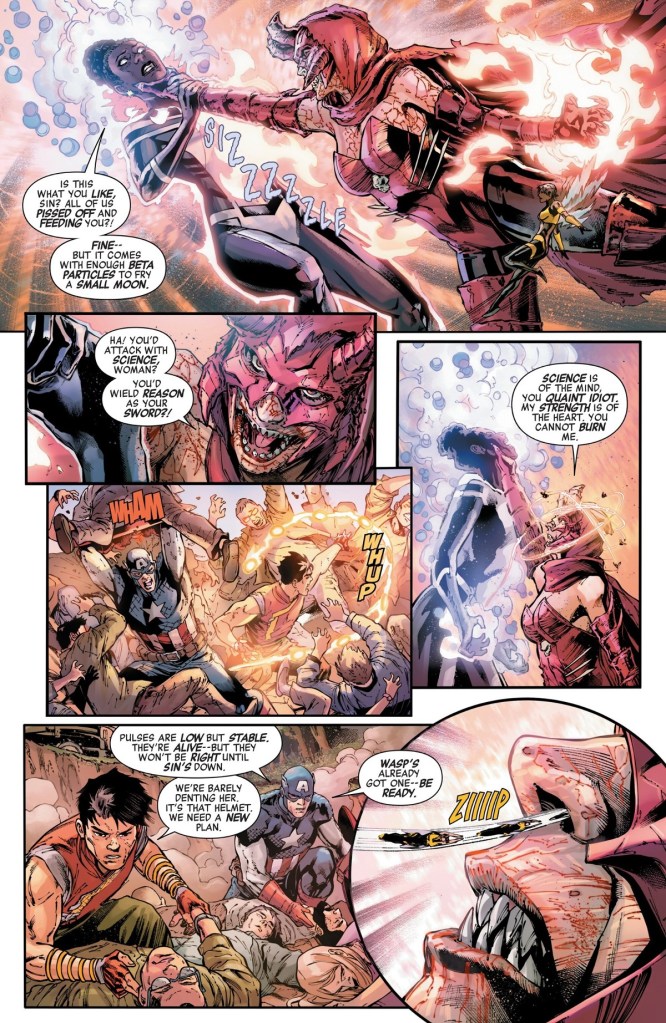 Battle with Sin in Avengers Assemble 1