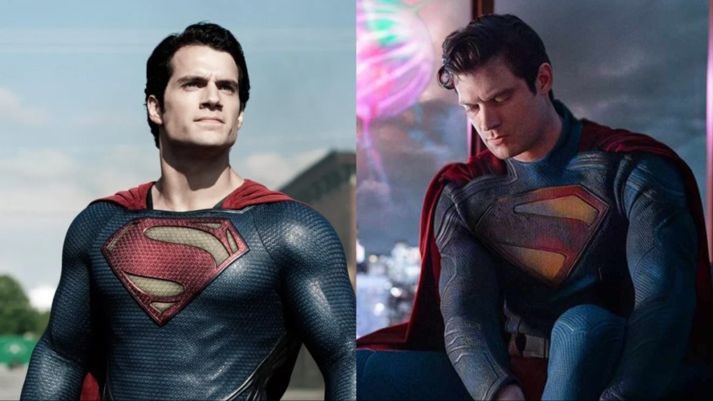 David Corenswet Superman Henry Cavill James Gunn Zack Snyder Man of Steel