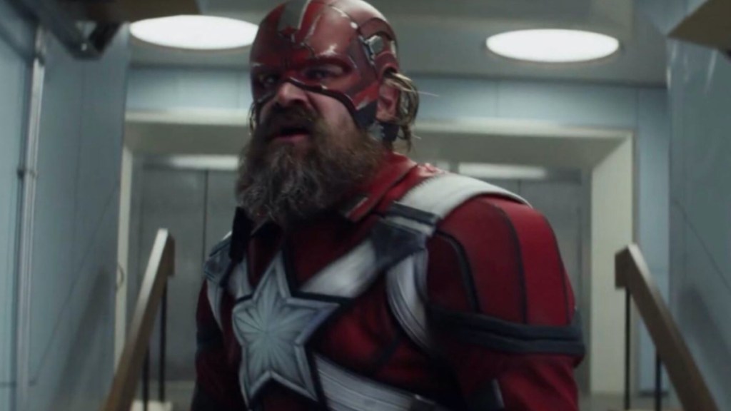 Thunderbolts* Actor David Harbour on Why There’s an Asterisk in the Title