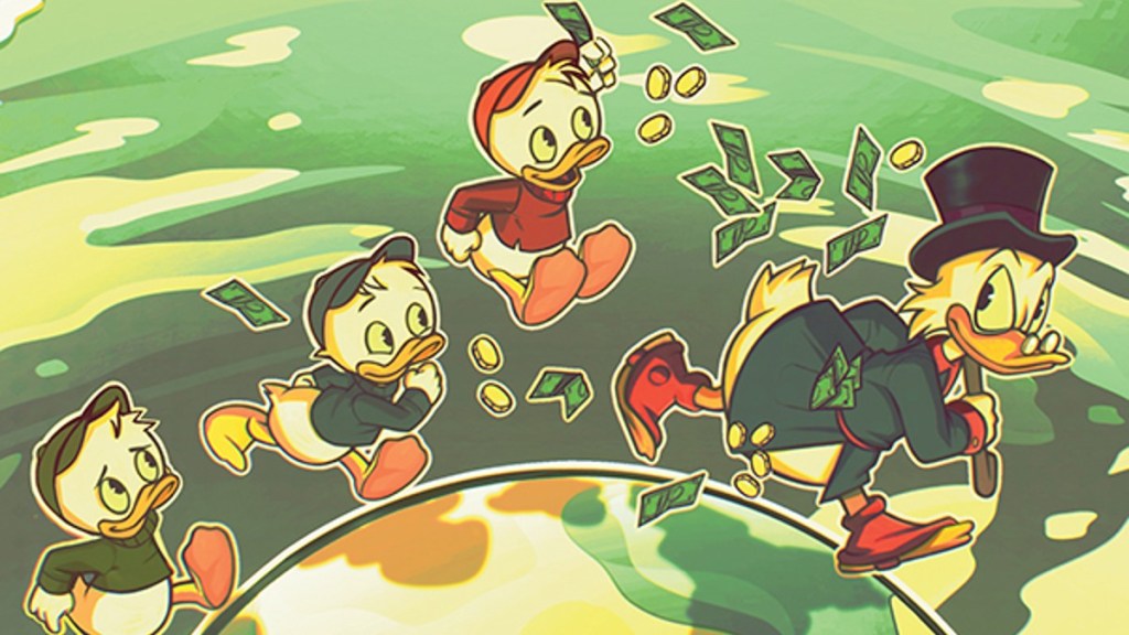 Duck Tales 1 Francesco Tomaselli cover metal cropped