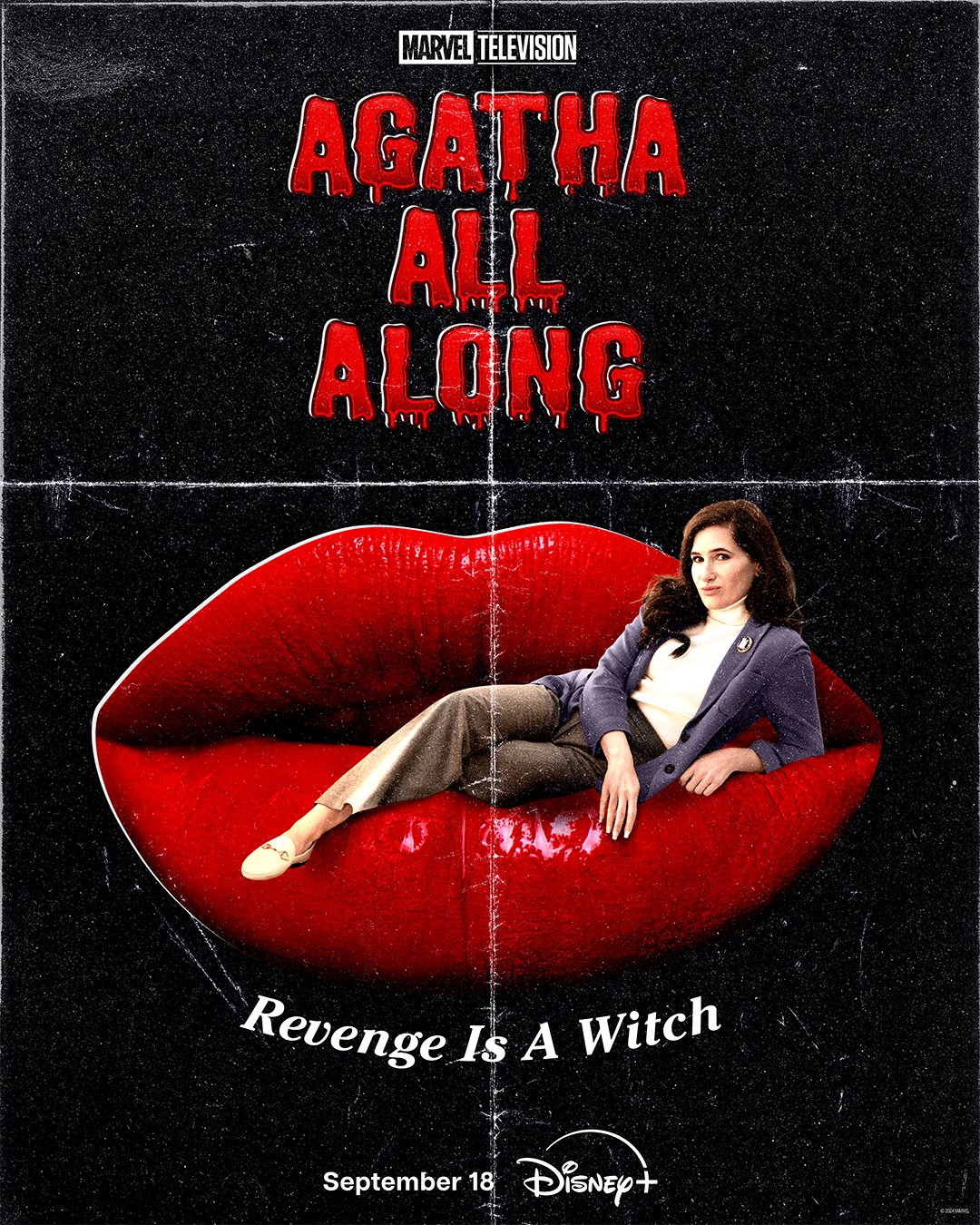 New Agatha All Along Posters Homage Rocky Horror Picture Show, True Detective