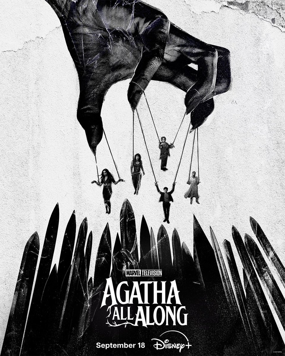 New Agatha All Along Posters Homage Rocky Horror Picture Show, True Detective