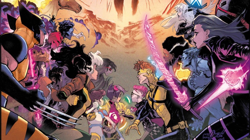 X-Men Raid at Graymalkin Part 4 cover by David Marquez