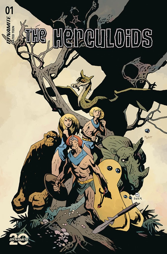 Mike Mignola Herculoids Cover