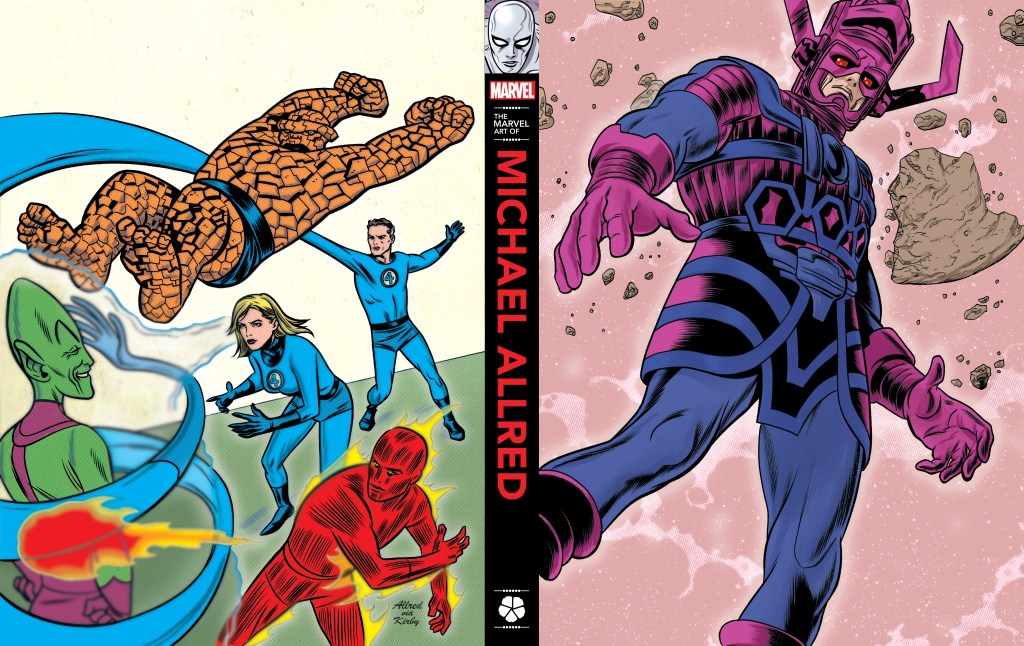 The Fantastic Four & Galactus Are Featured in Exclusive The Marvel Art of Michael Allred Slipcover