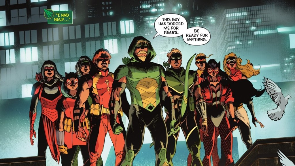 Arrow Family in Green Arrow 2024 Annual 1