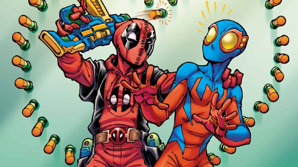 Kidpool and Spider-Boy 1 cover by Todd Nauck cropped