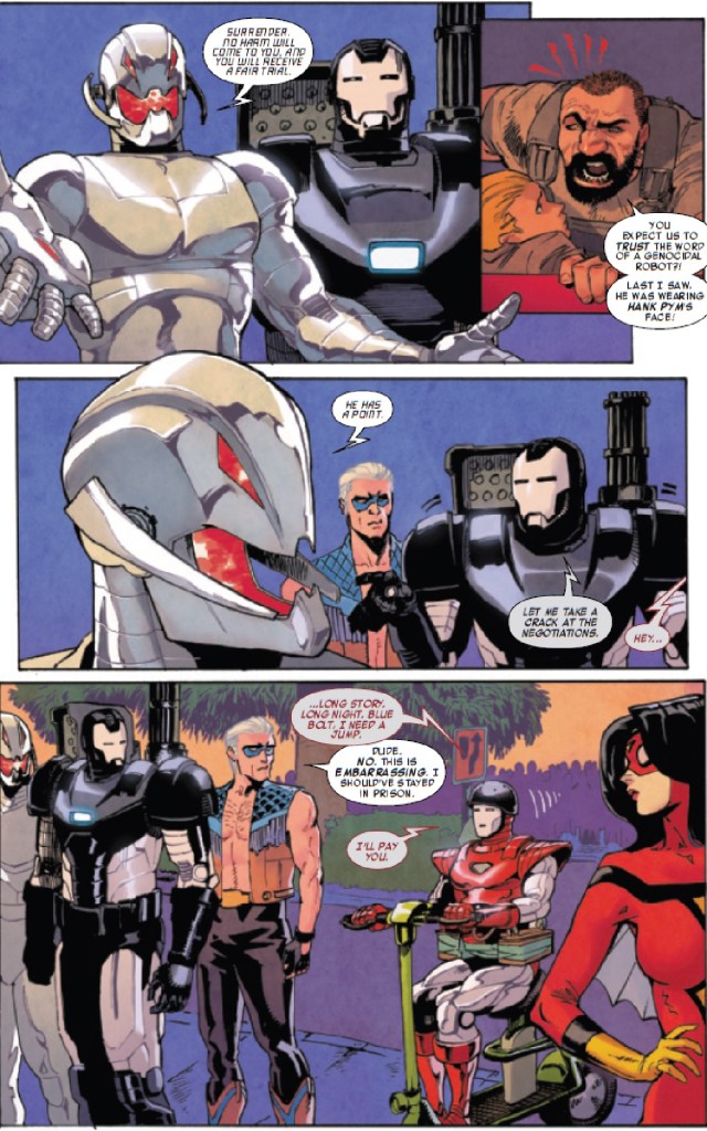 Ultron tries to negotiate in West Coast Avengers 1