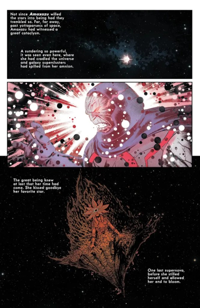 Death of Darkseid in New Gods 1