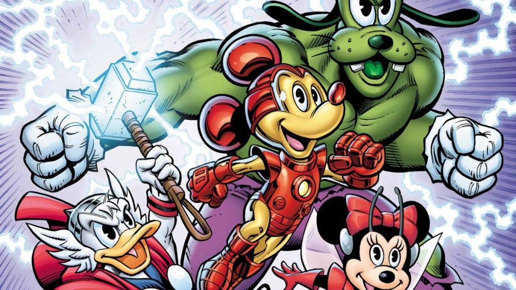 Marvel and Disney What If Mickey and Friends became the Avengers 1 cover by Dan Jurgens