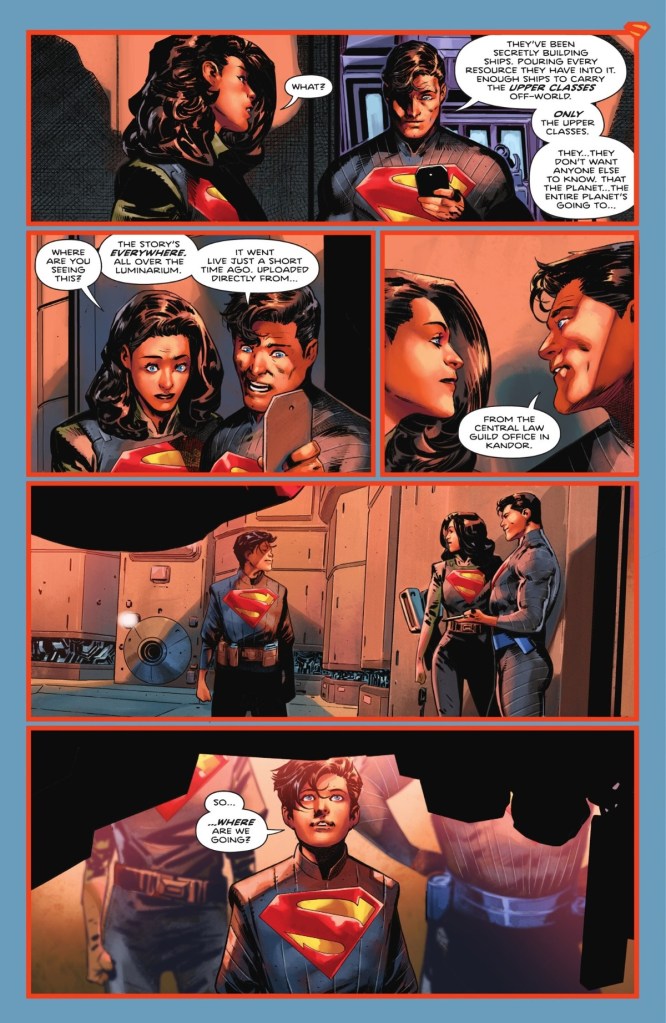 Kal-El Reports on Major Crime of Elites in Absolute Superman 3