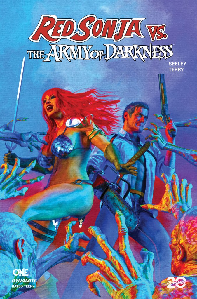 Red Sonja vs The Army of Darkness 1 Mark Spears Cover