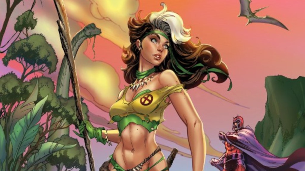 Rogue The Savage Land 1 Cover by J Scott Campbell