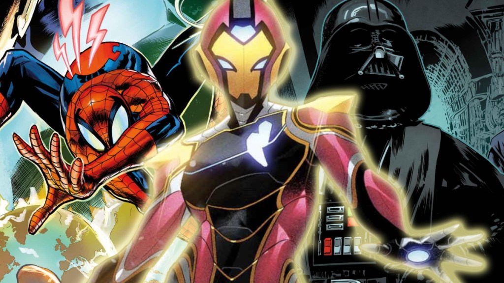 Spider-Man, Ironheart, Darth Vader & More Featured in Marvel Free Comic Book Day 2025 Previews