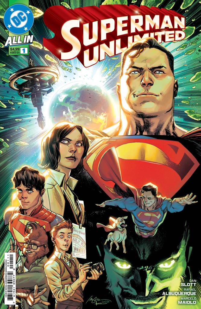 Superman Unlimited 1 Cover by Rafael Albuquerque