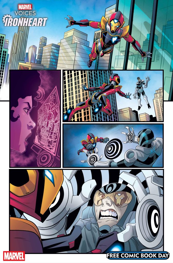 Spider-Man, Ironheart, Darth Vader & More Featured in Marvel Free Comic Book Day 2025 Previews