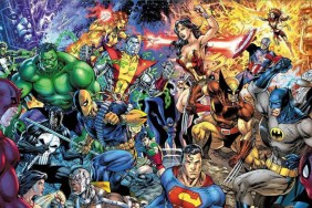 Jim Lee cover for Marvel & DC Crossover Collection