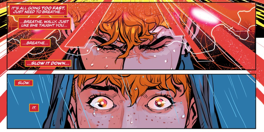 Wally West slows down in Absolute Flash 1