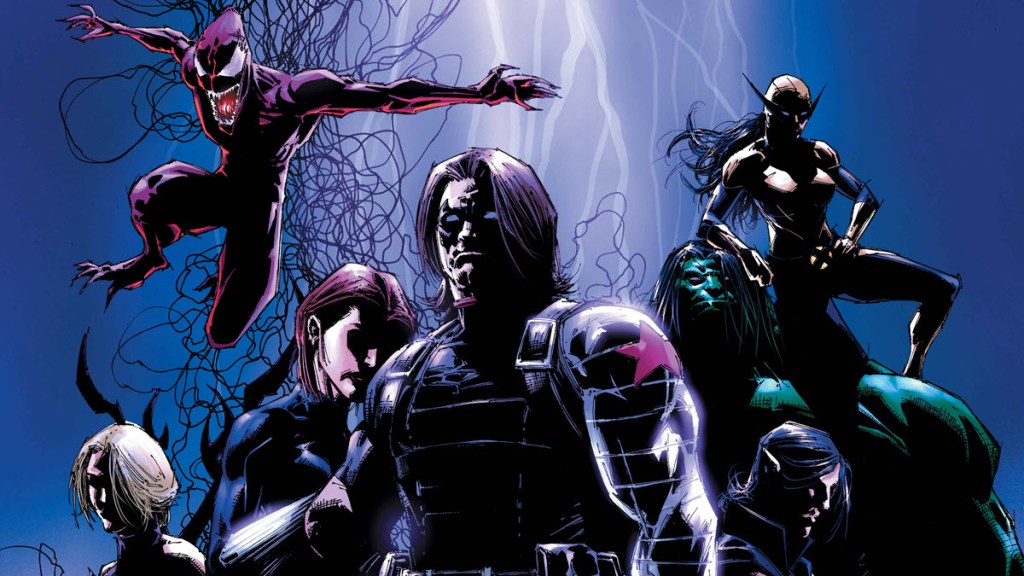 New Thunderbolts New Avengers homage cover