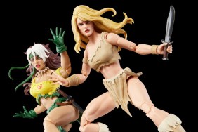 Marvel Legends Savage Land Rogue and Shanna the She-Devil figures