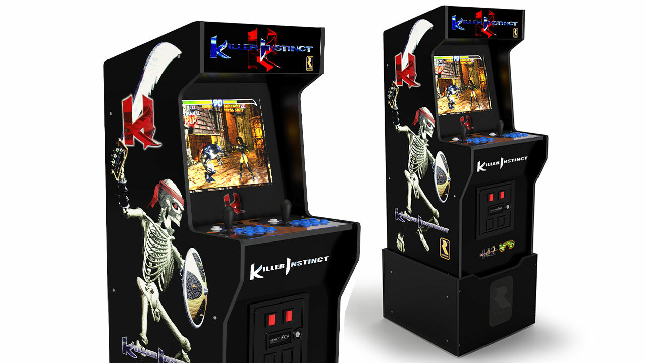 Killer Instinct cabinet (with riser)