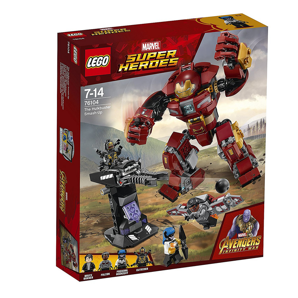 76104 The Hulkbuster Smash-Up