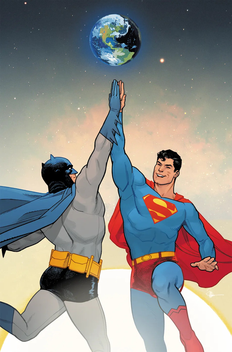 Batman/Superman: World's Finest #1 Cover by Evan “Doc” Shaner