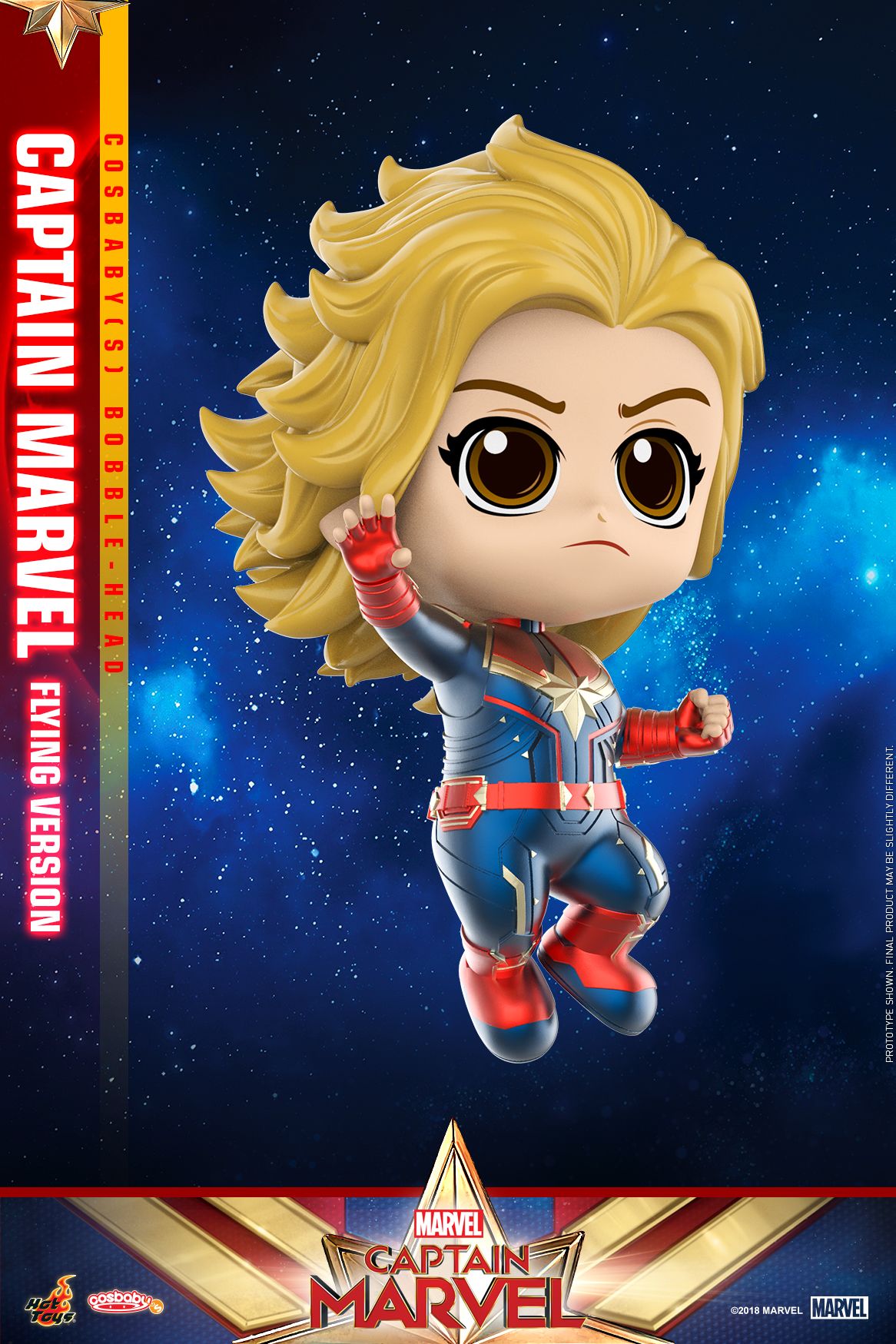 Hot Toys Captain Marvel Captain Marvel Flying Version Cosbaby S Bobble Head_pr3