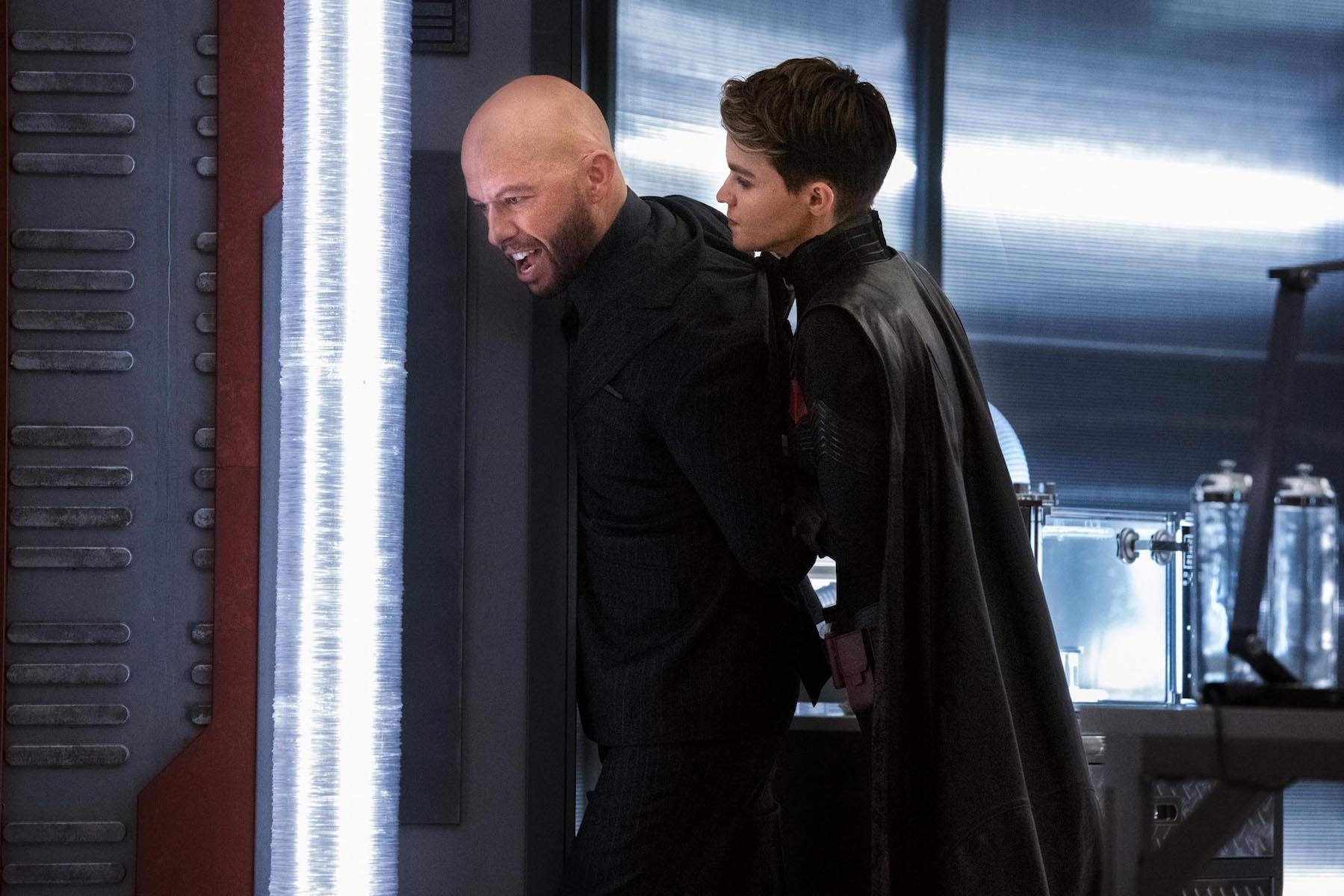 Jon Cryer as Lex Luthor and Ruby Rose as Kate Kane/Batwoman