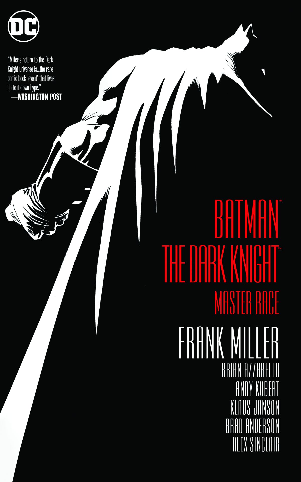 DARK KNIGHT III: THE MASTER RACE TP 